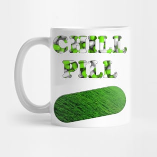 Chill Pill Green Mug